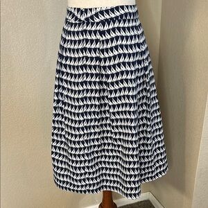 Nautical/Sailboats Print Women's Skirt DownEast brand size Large